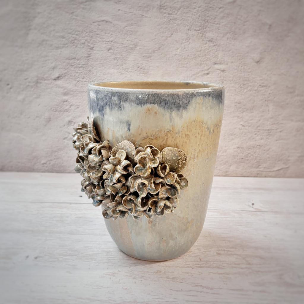 Jarrón de cerámica Tarma -M- azules