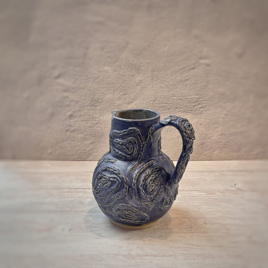 Jarra de ceramica 1.5 lts - azul