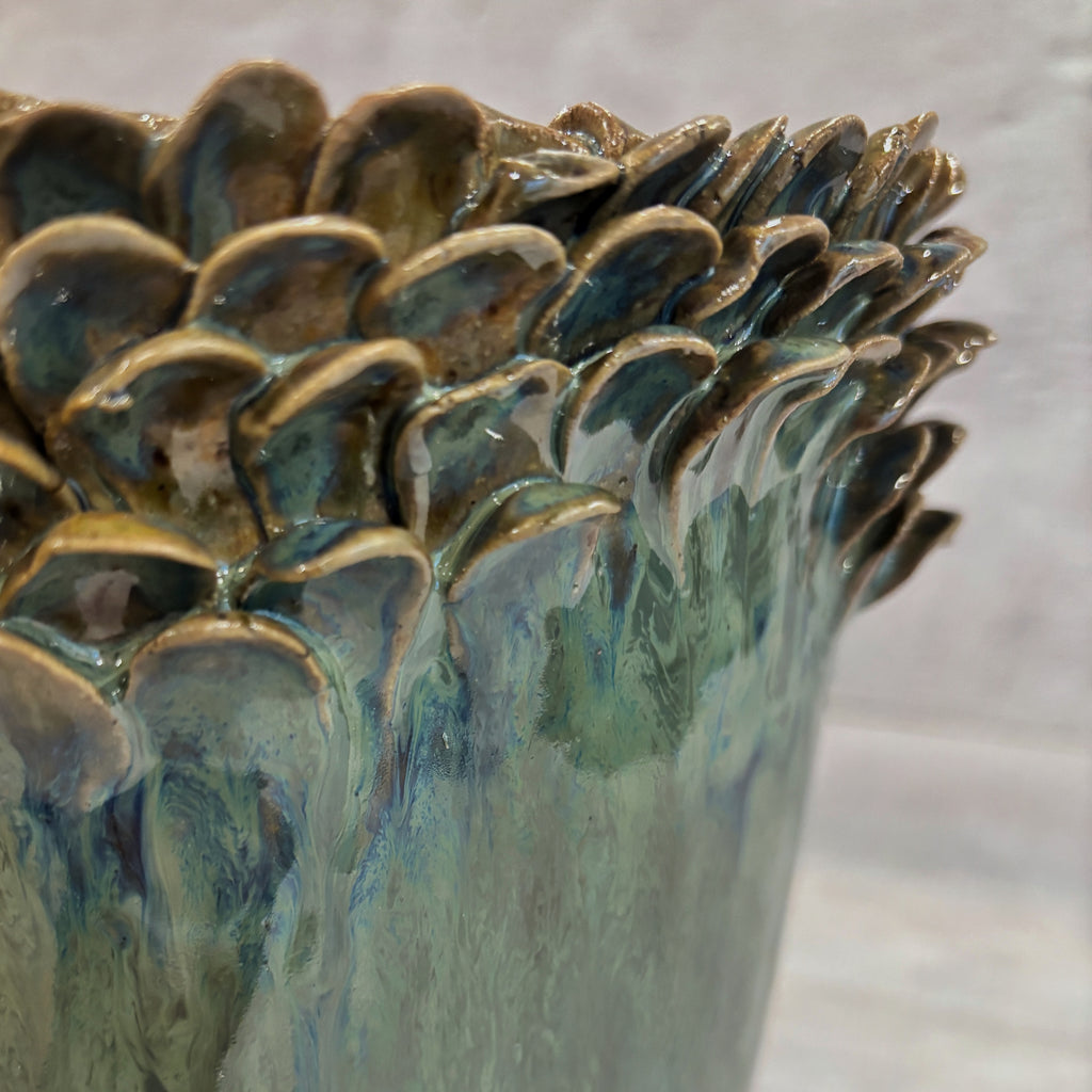 Vasija Macetero escamas