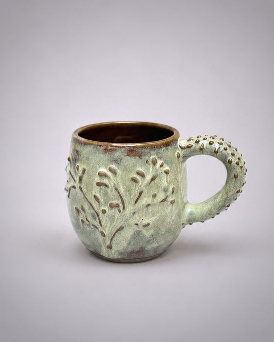 Taza botánica espuma