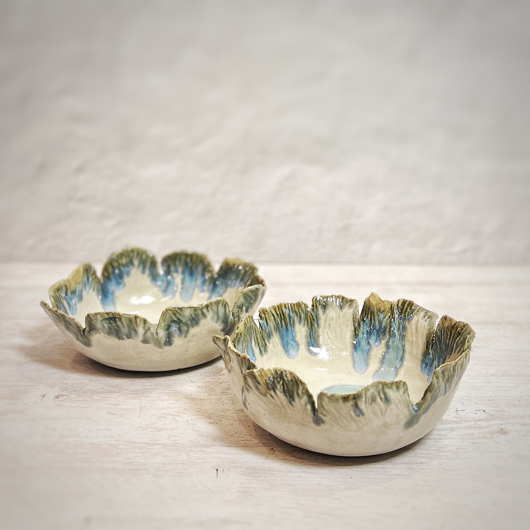 Plato en forma de flor