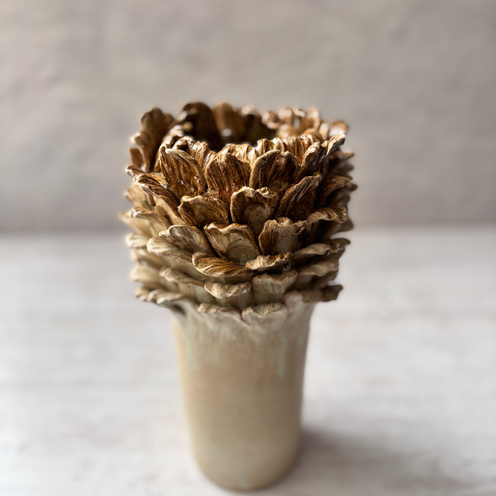 Jarrón Amazonas Delgado verde