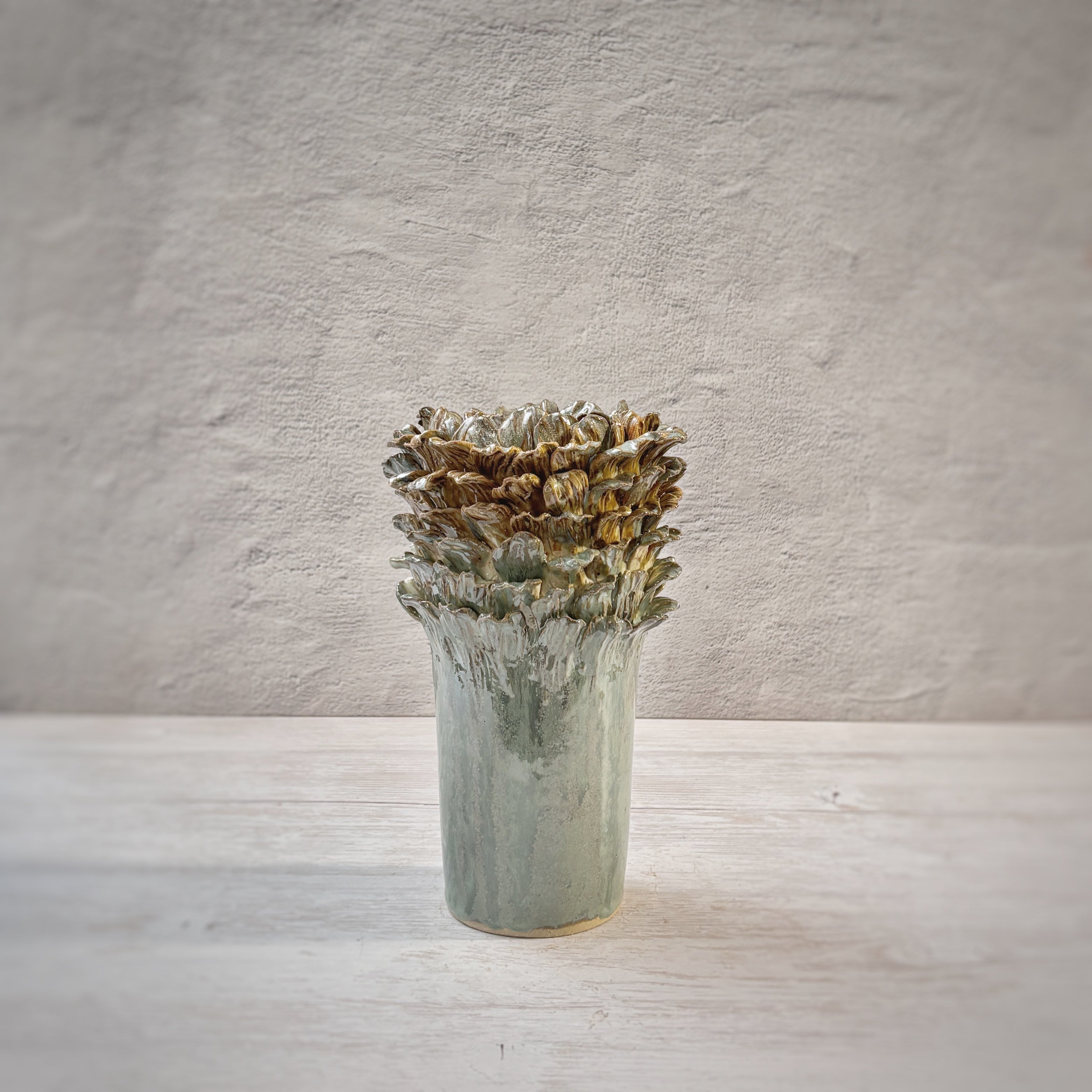 Jarrón Amazonas Delgado verde