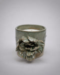 Vela Poppy Floral -Rositas verde- aroma Cherry Blossoms