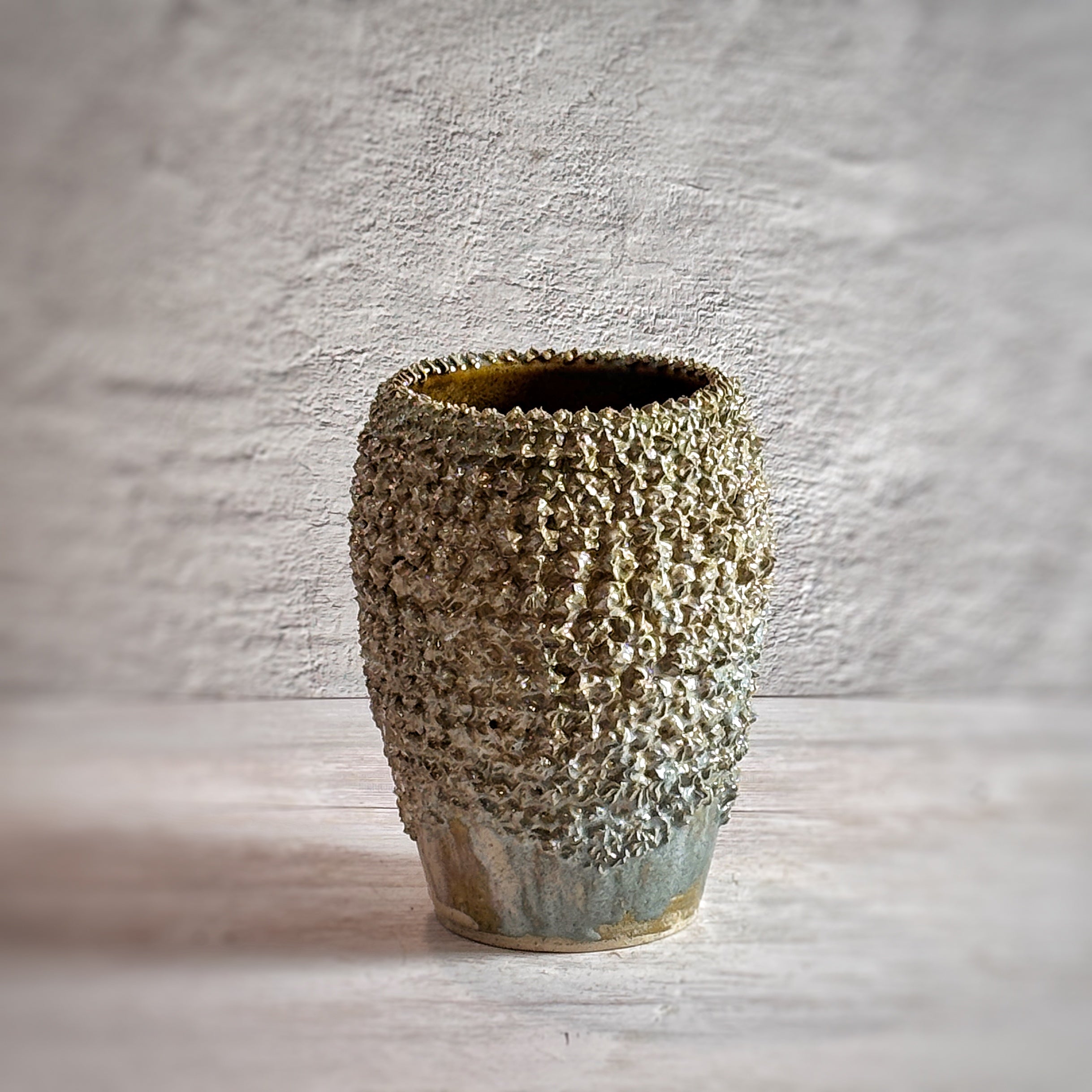 Jarrón/ Florero Arena azul