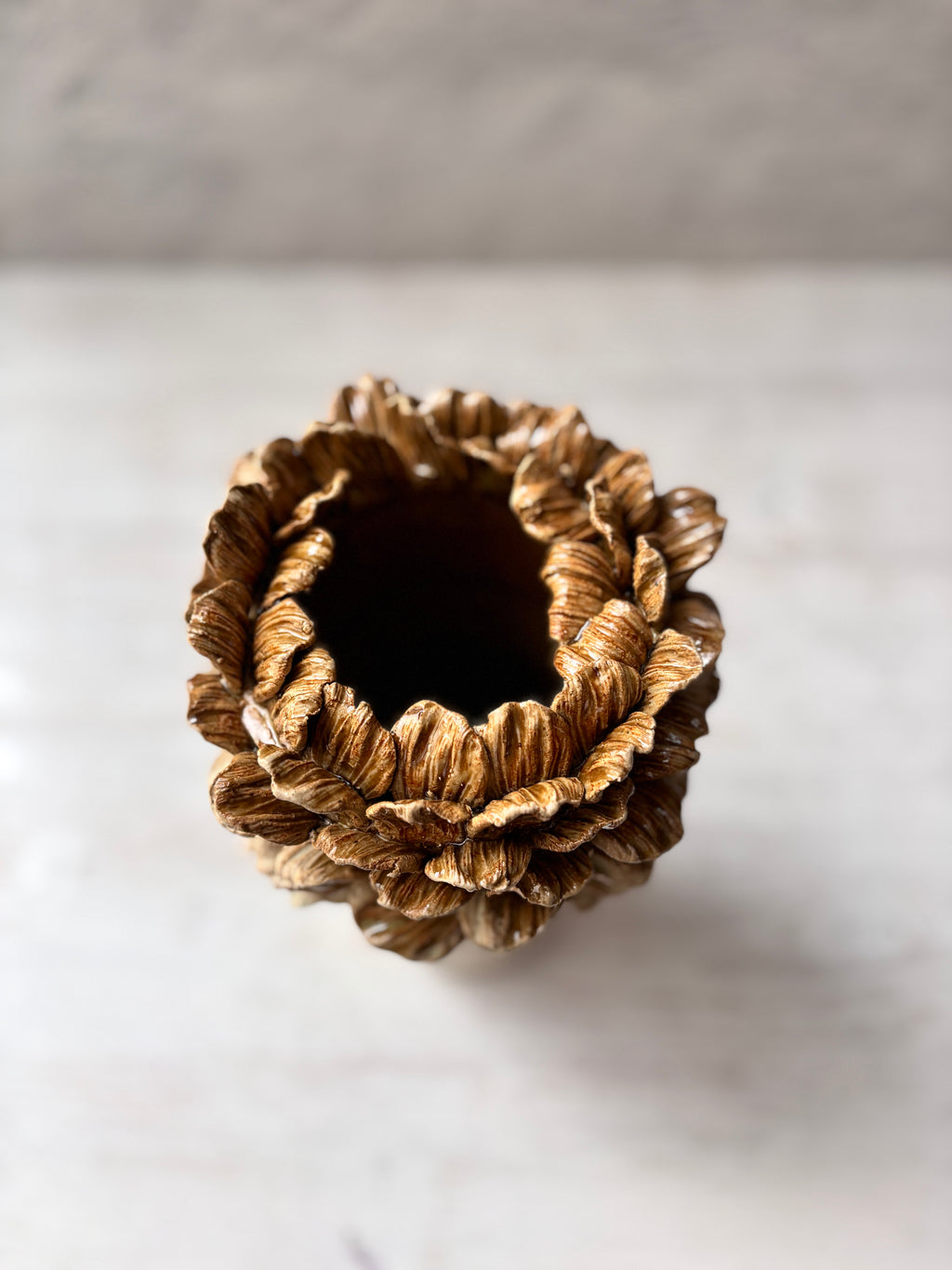 Jarrón Amazonas Delgado verde