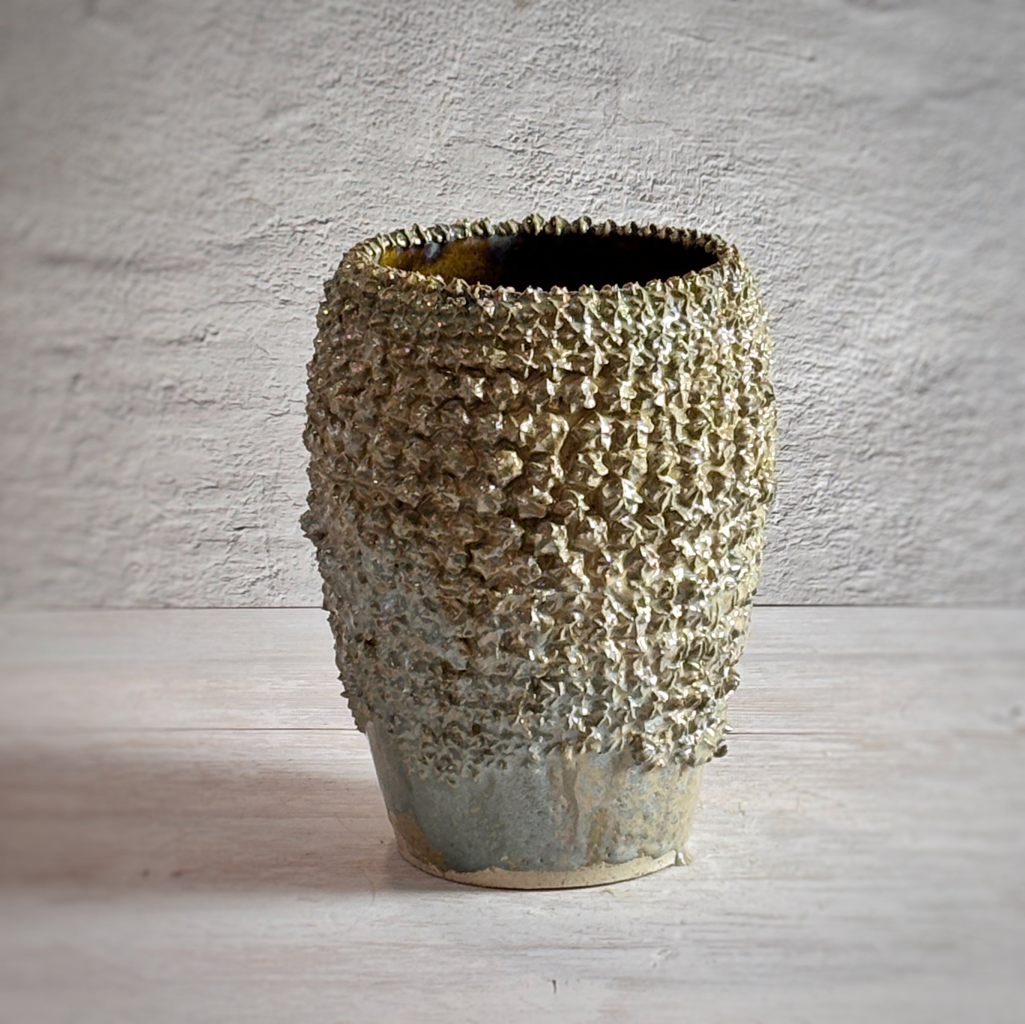 Jarrón/ Florero Arena azul