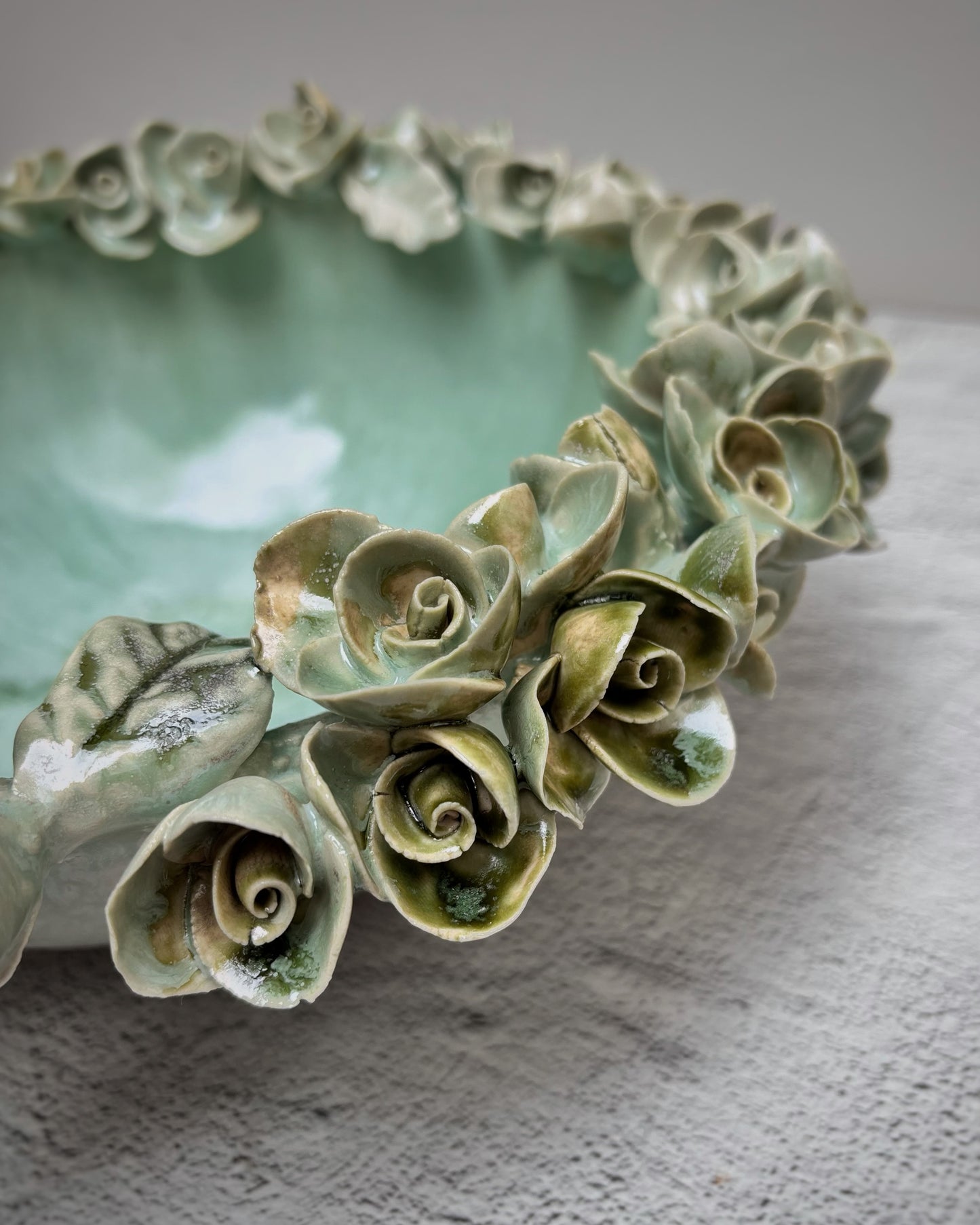 Bowl de Ceramica Rosas