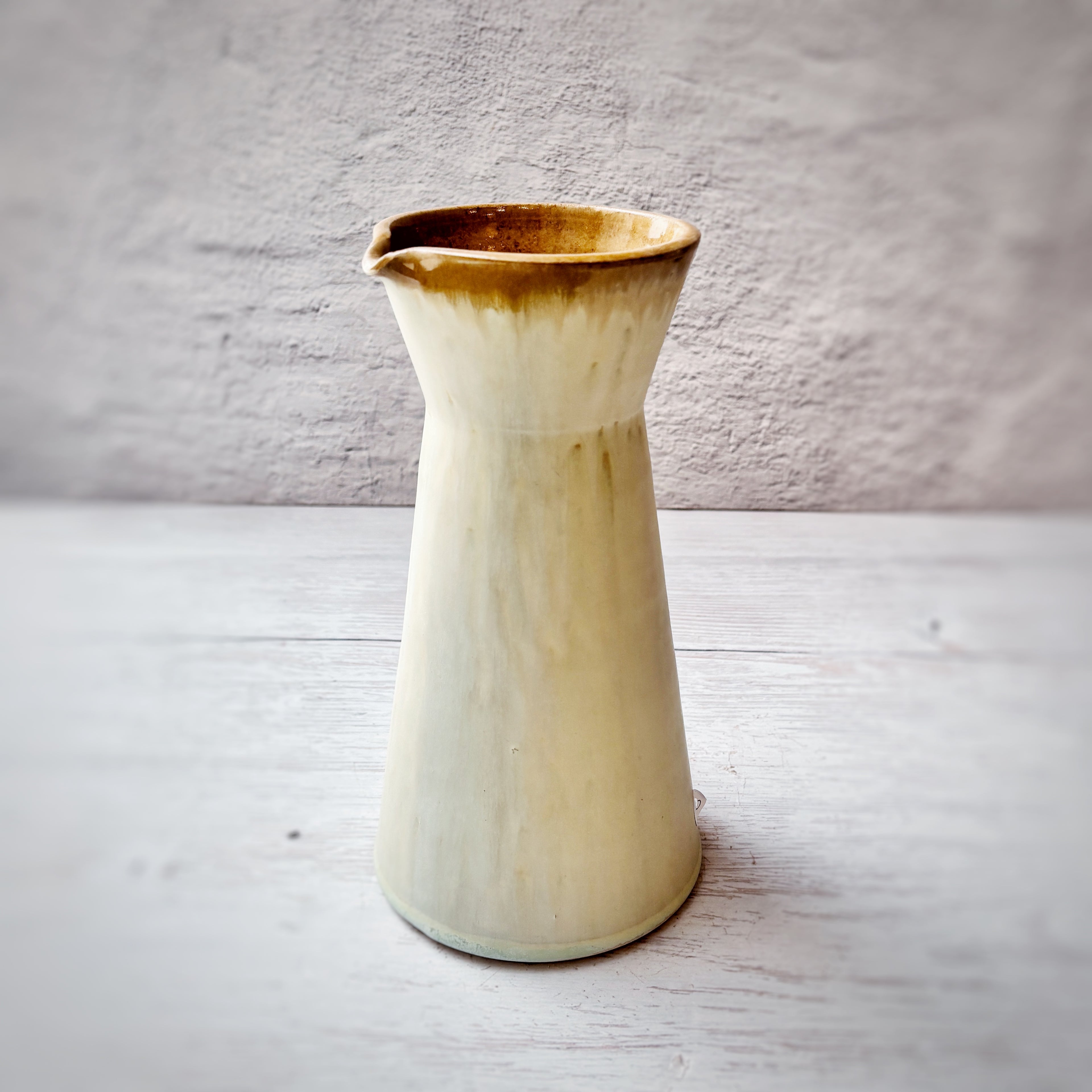 Jarra de ceramica 1 lt - Verde Agua