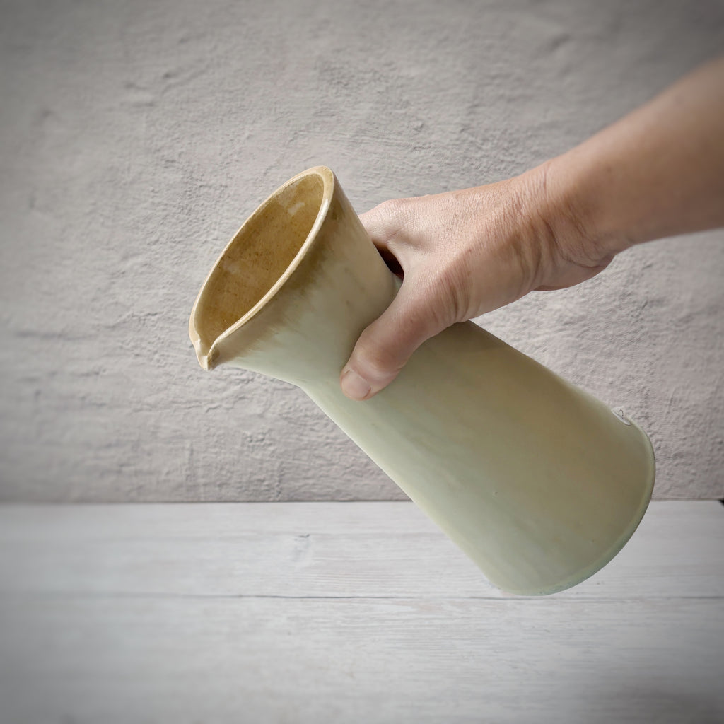 Jarra de ceramica 1 lt - Verde Agua