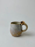 Taza de Cerámica - Asa Decorada Lirio espuma